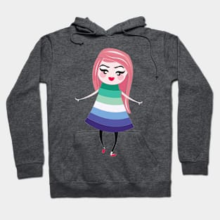 Gay pride flag Hoodie